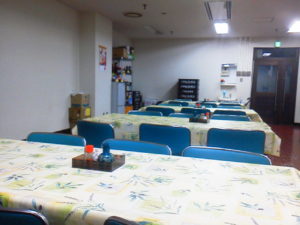 福岡県警中央警察署食堂　様子