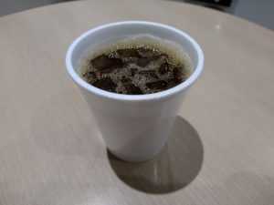 庵道珈琲天神店　アイスコーヒー