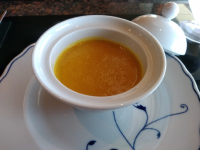 西鉄ソラリアホテル　Asagi　かぼちゃのスープ