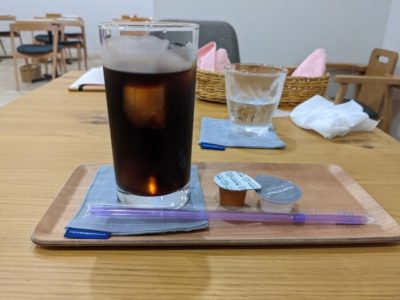 赤坂　asunaro アイスコーヒー