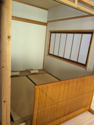 脇田温泉 湯乃禅の里　無料休憩室　畳