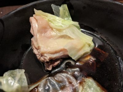 水炊きと博多もつ鍋 地鶏と九州料理 居酒屋 鳥邸 天神店　水炊き