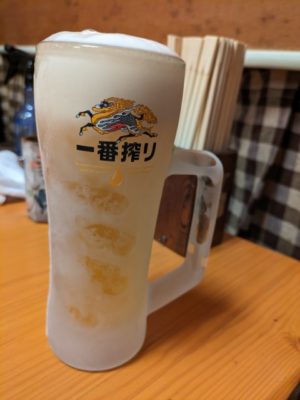 居酒屋 串太　箱崎　ビール