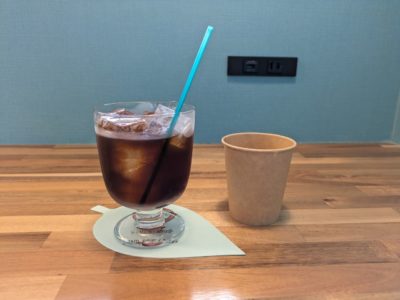 道の駅長島　ら・ら・ら珈琲　アイスコーヒー
