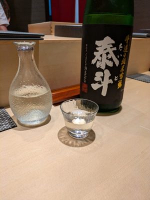 すし奏　熊本　泰斗　日本酒