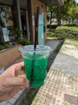 CAFE USUAL　吉塚　東公園　ミントドリンク