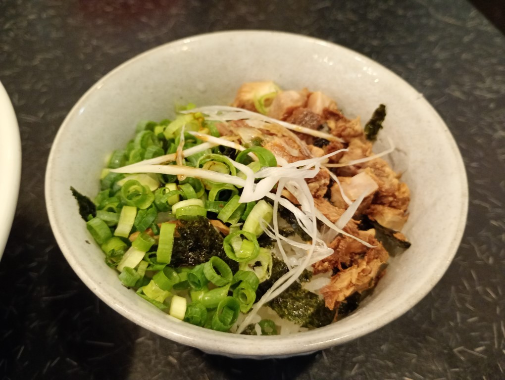 拉麺帝国 サンセルコ 渡辺通り ネギ豚ご飯