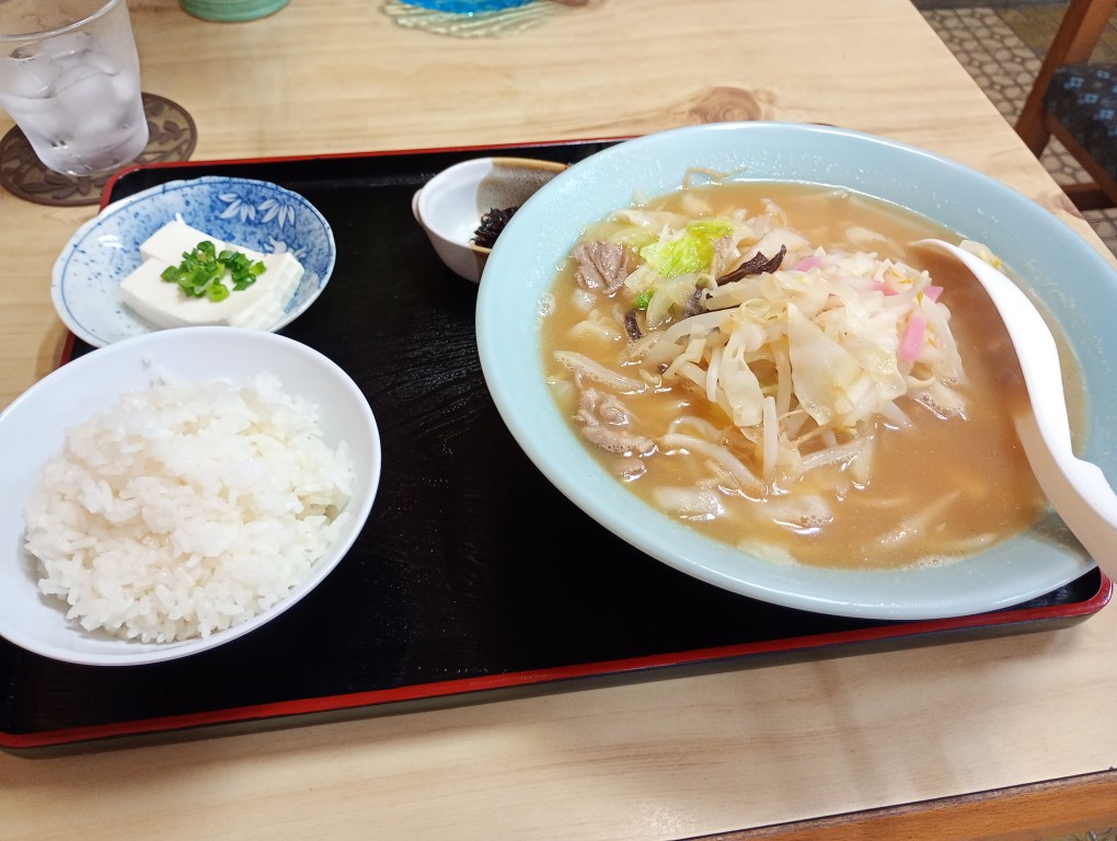 お食事の店まつの 高宮 野間 野間四角 ちゃんぽん定食