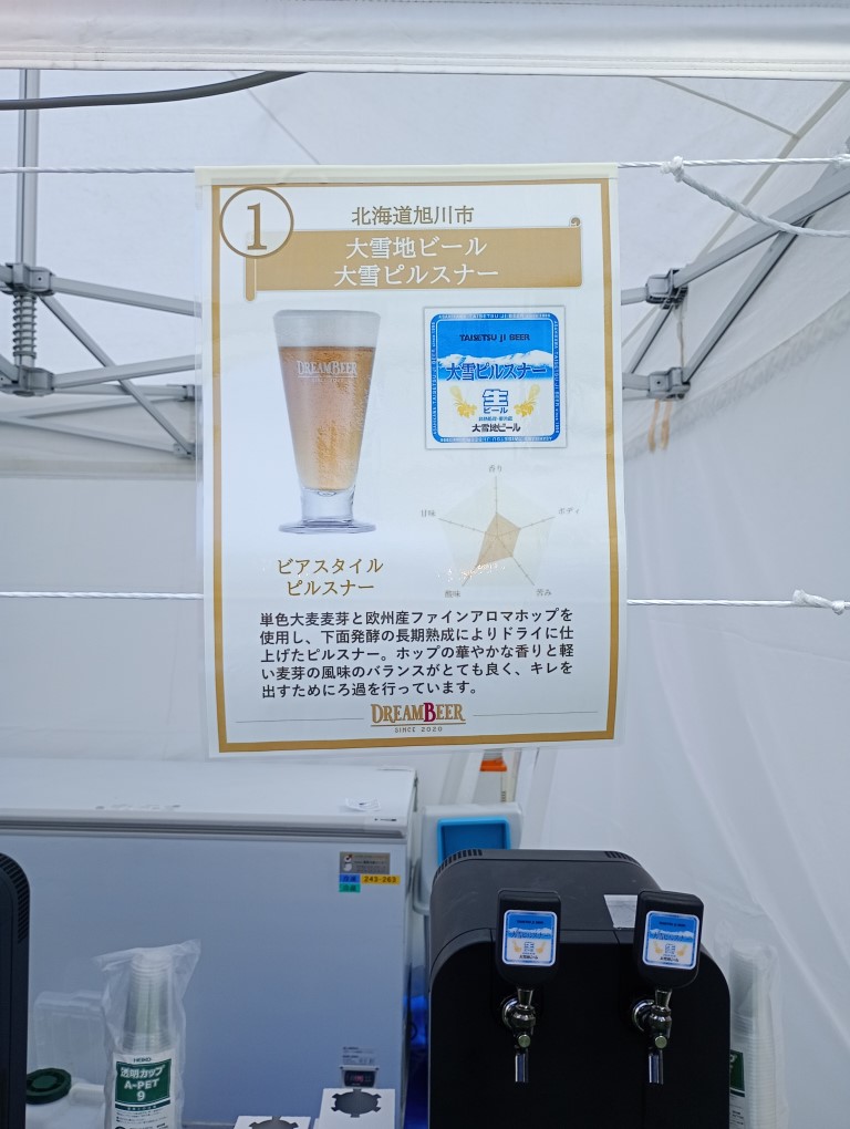 クラフトビール総選挙 大雪ピルスナー
