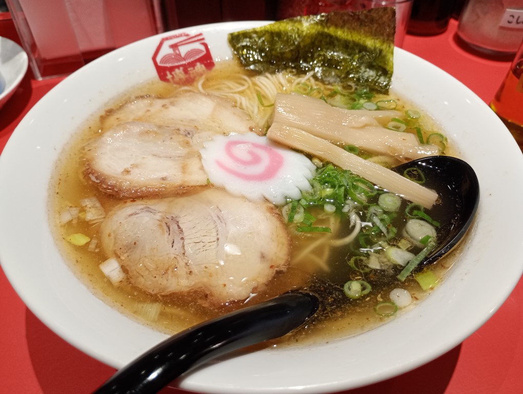 ラーメン博魂　博多駅地下街　塩ラーメン