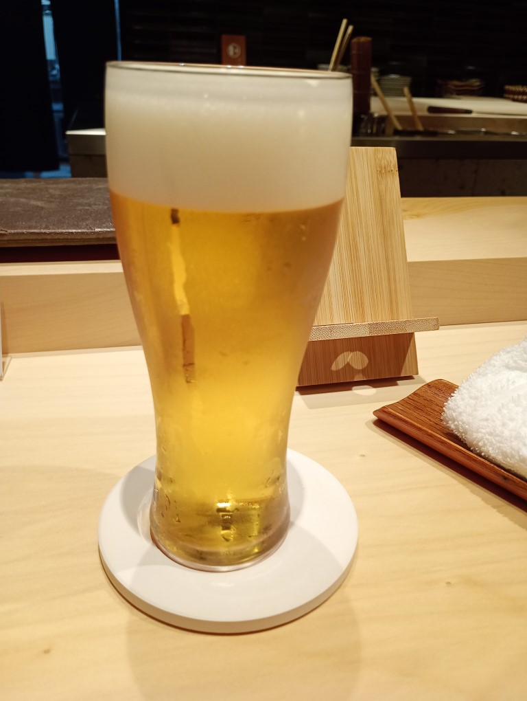 鮨ト和食 いちり 博多駅筑紫口 ビール
