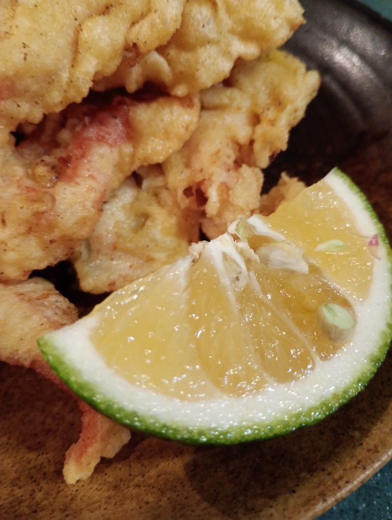 ななつの鐘 サンセルコ 渡辺通り ランチ 小鉢 かぼす