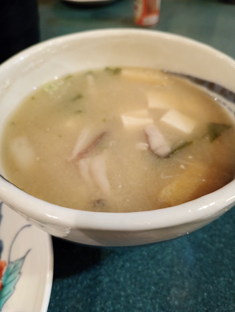 ななつの鐘 サンセルコ 渡辺通り ランチ 小鉢 味噌汁