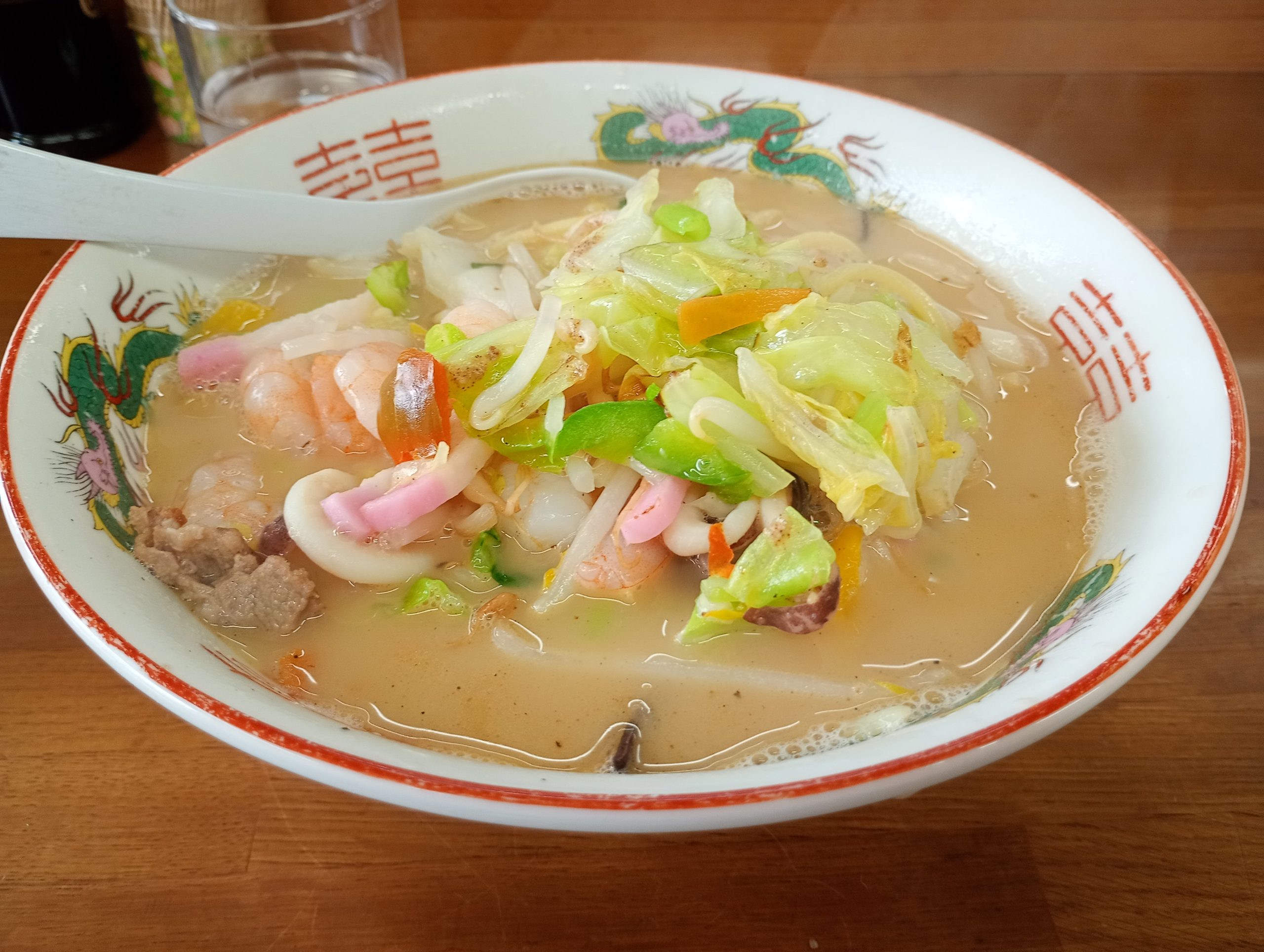 中華料理 福楽園　平尾　特製ちゃんぽん