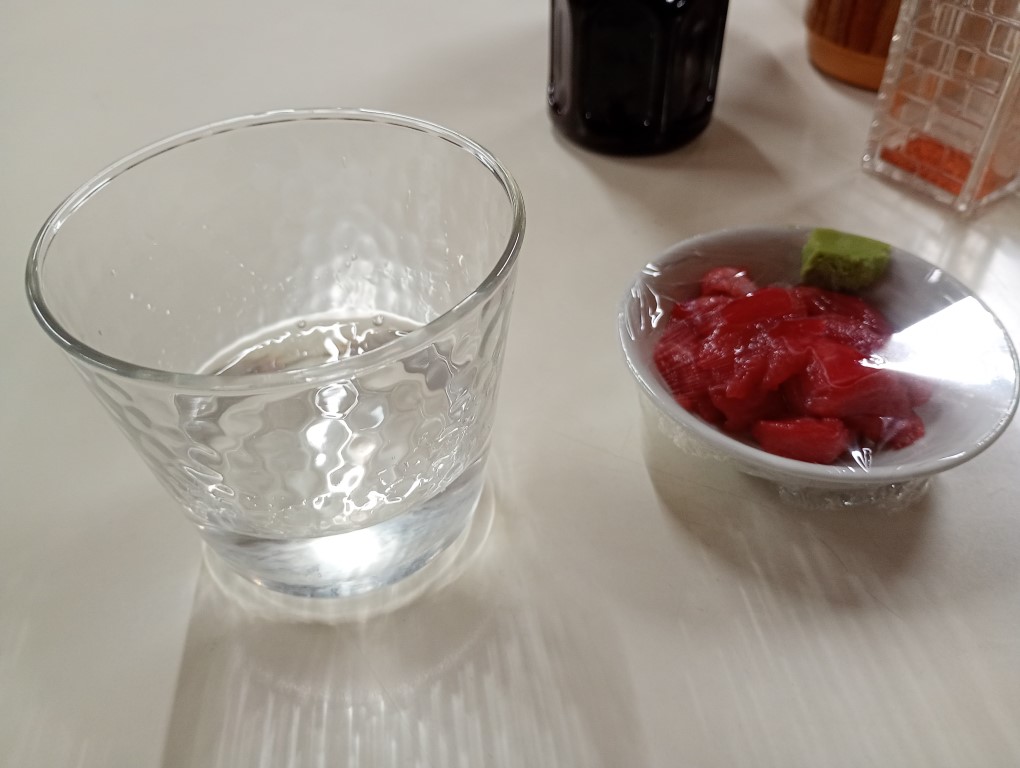 酒処ひろ 那の津 酒 マグロ