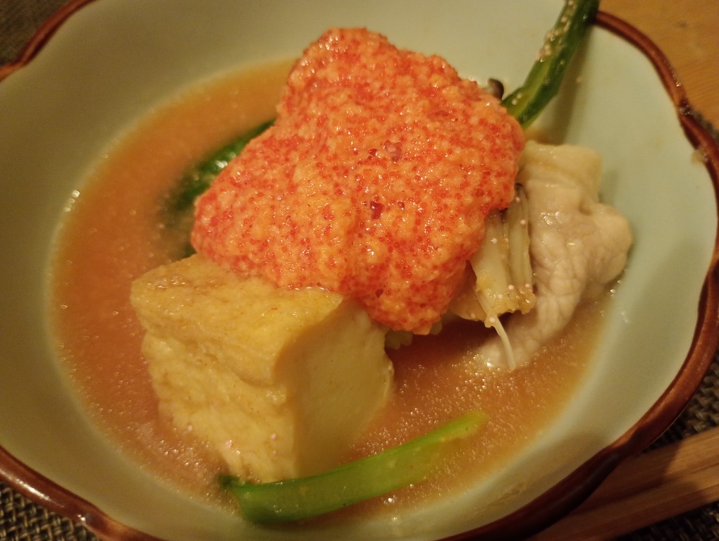 炉端割烹 主海 春吉 明太とろろ鍋