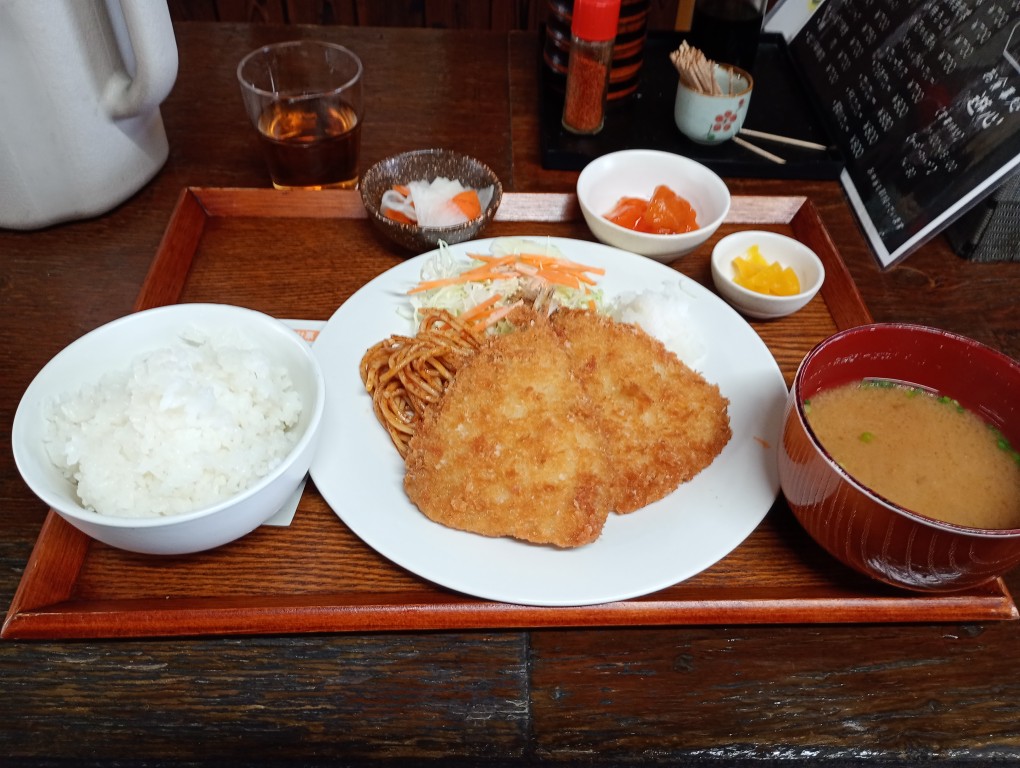 お食事処 遊心　新門司　アジフライ定食