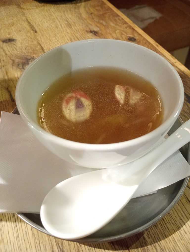 大衆ホルモン肉力屋 天神今泉店　野菜スープ