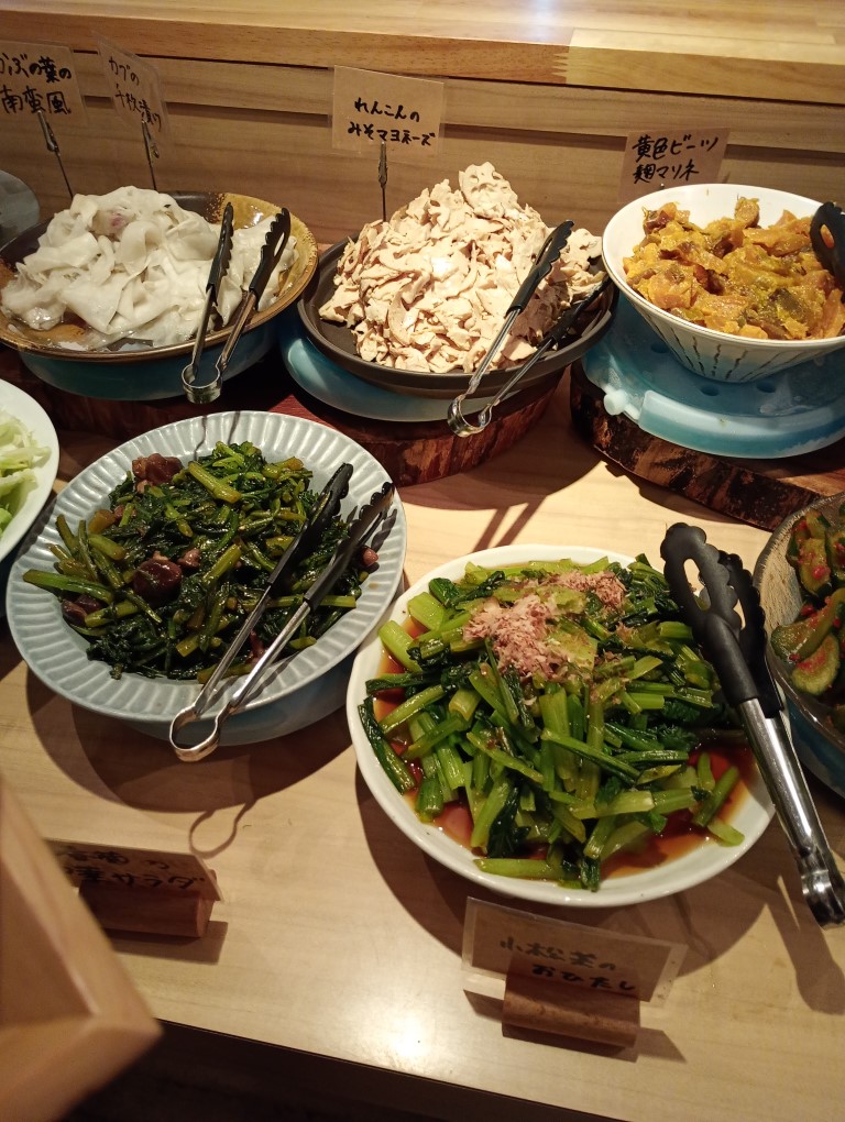 ファーマーズレストランはなや　博多駅　野菜