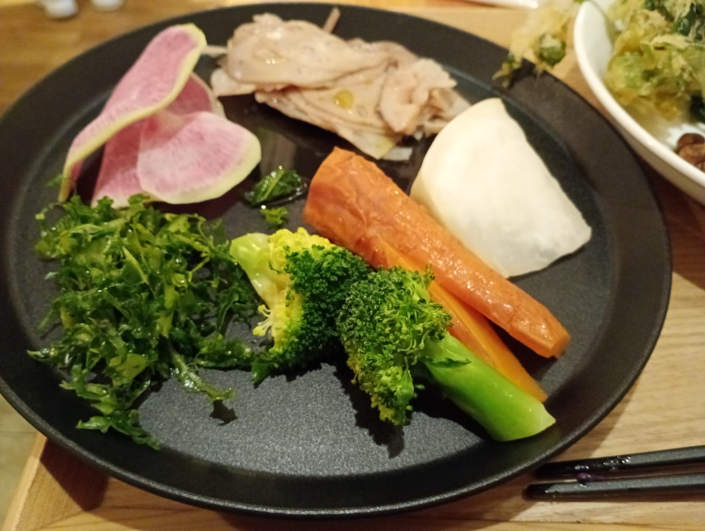 ファーマーズレストランはなや　博多駅　ロースト　野菜