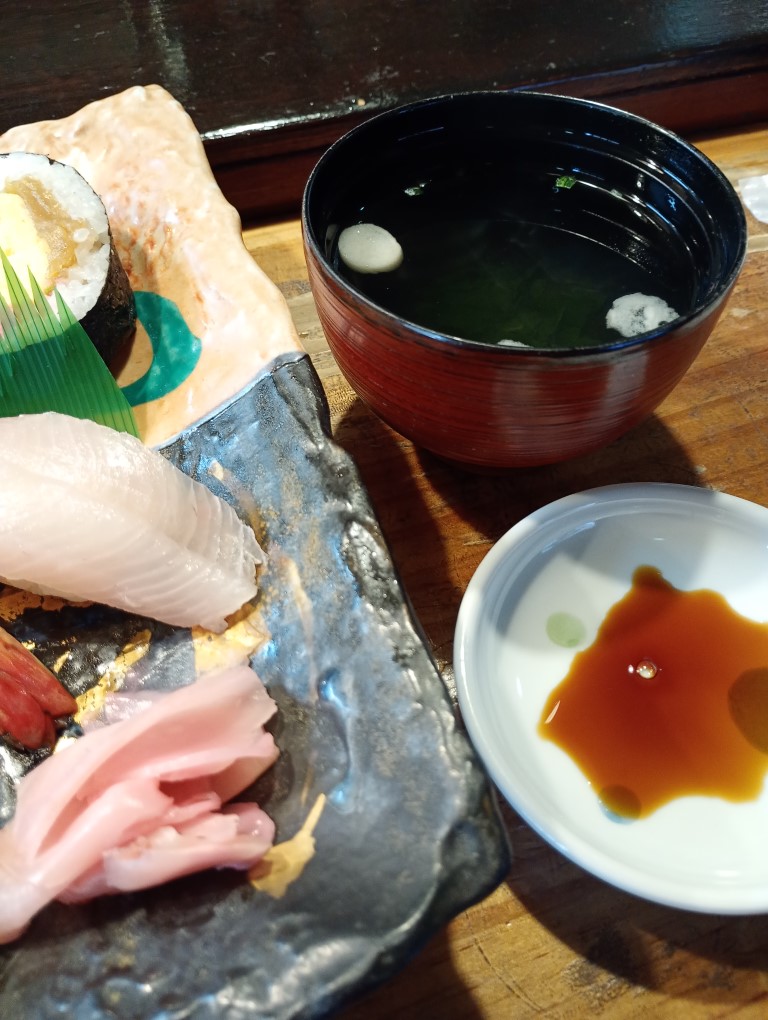 勇寿司　平尾　平和　山荘通り　お吸い物