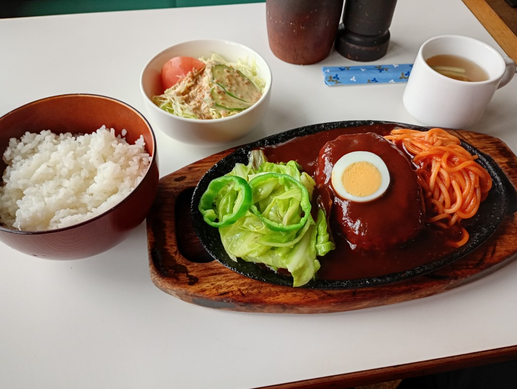 喫茶 ユーカリ　吉野ケ里　ハンバーグランチ