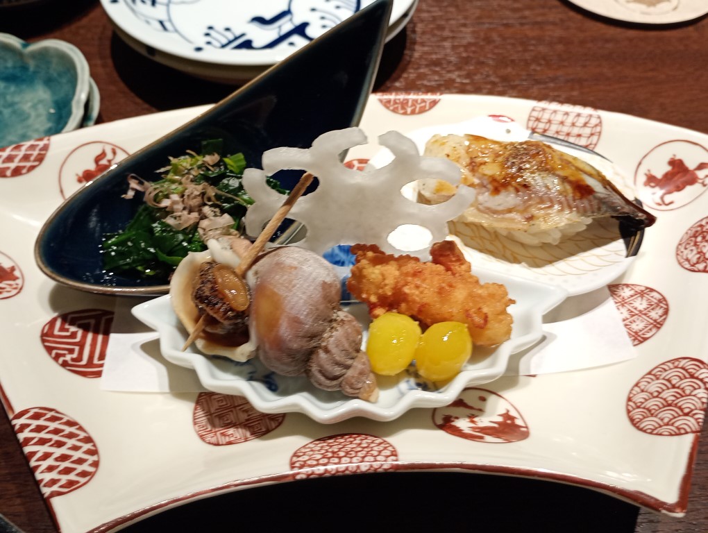 おもてなし いろり寿し　博多駅　前菜