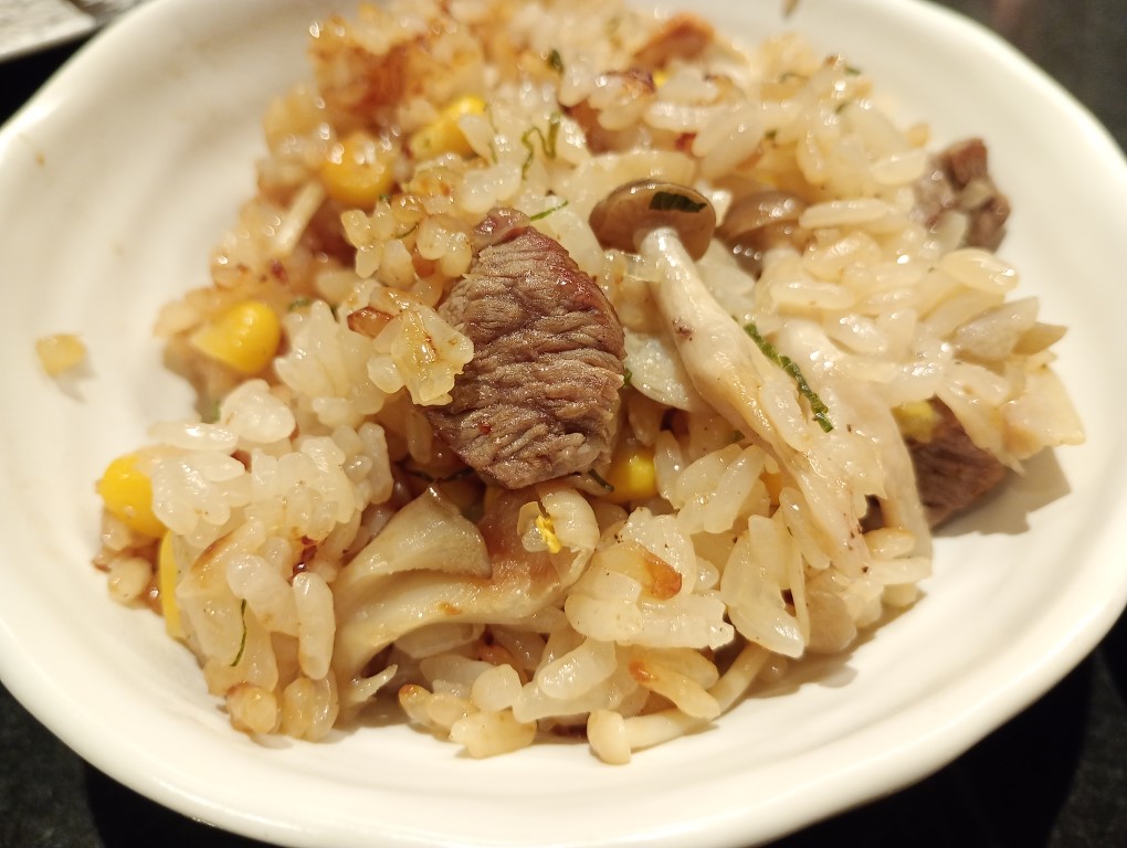 焼肉かくら 西中洲店 牛ヒレの炊き込みご飯