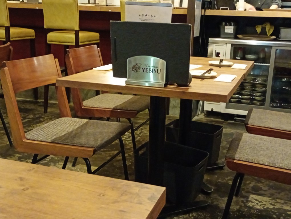 そば道 天神大名店　カウンター