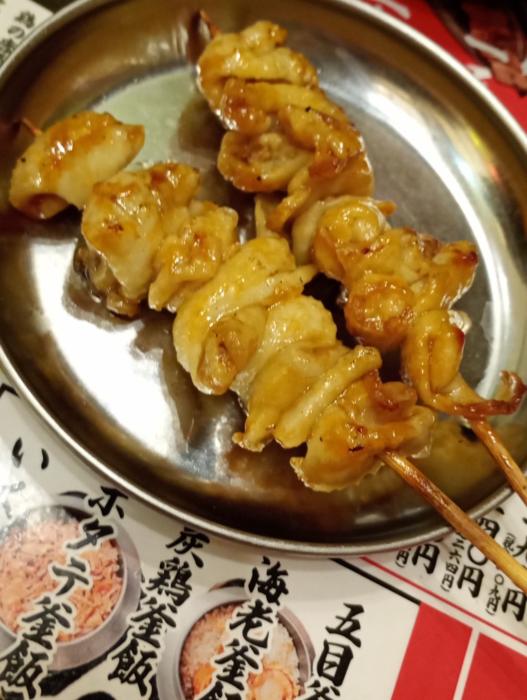 串とメシにはサケキタル。天神駅前店　鶏皮