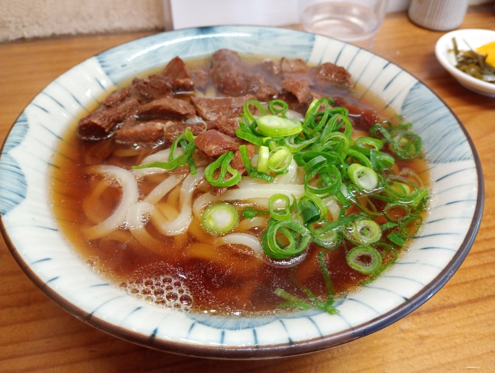 めん処 ふくや 小倉 三萩野 肉うどん
