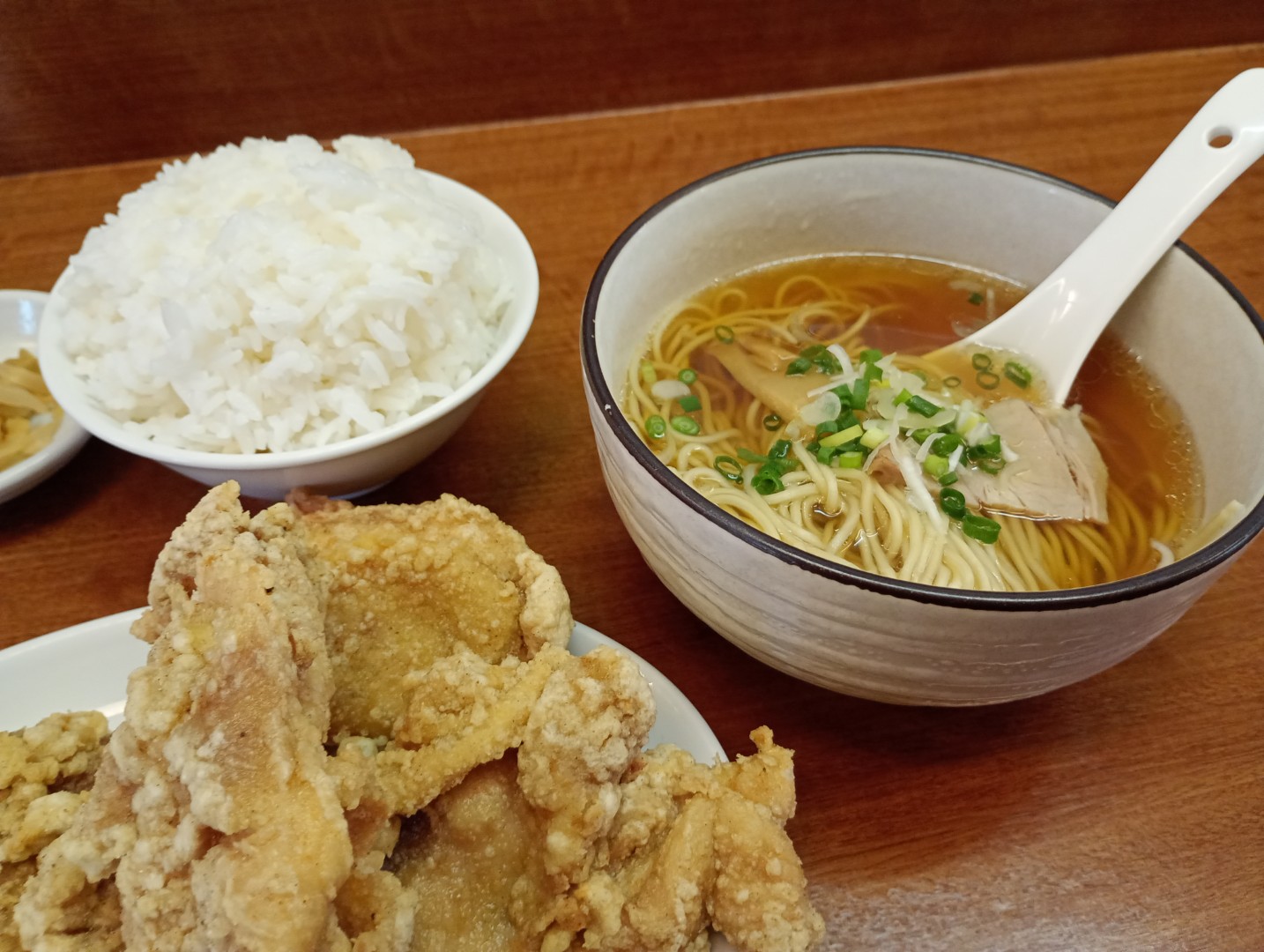 中国料理 鉄人　須崎　唐揚げ　ラーメン