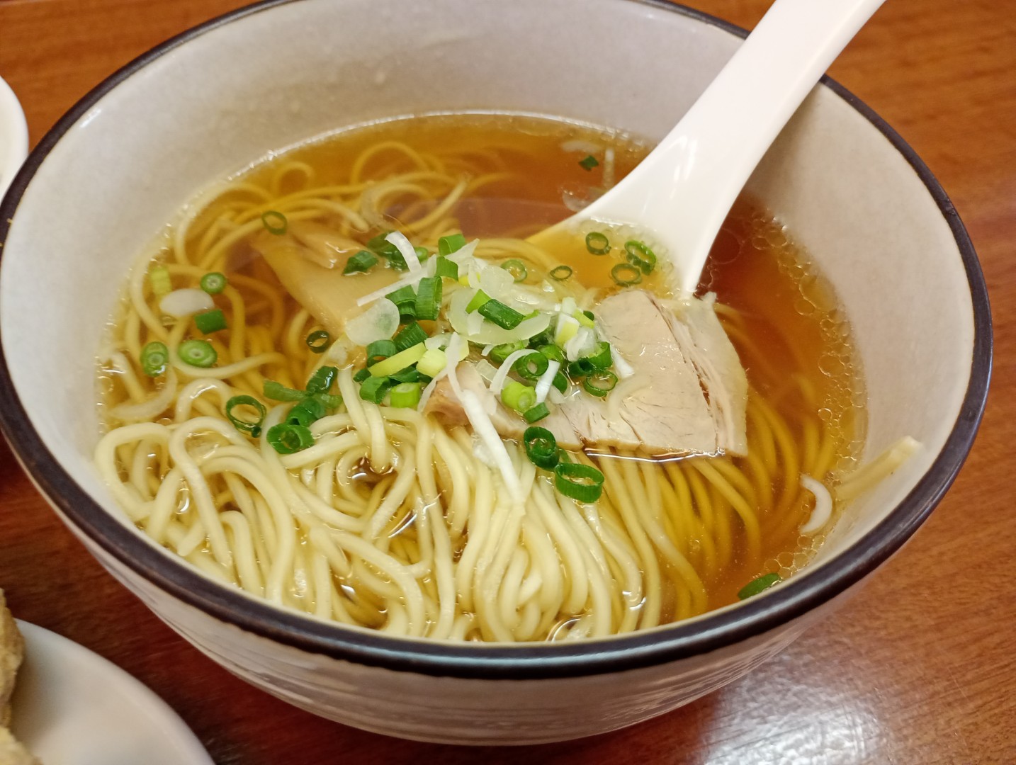 中国料理 鉄人　須崎　　ミニラーメン