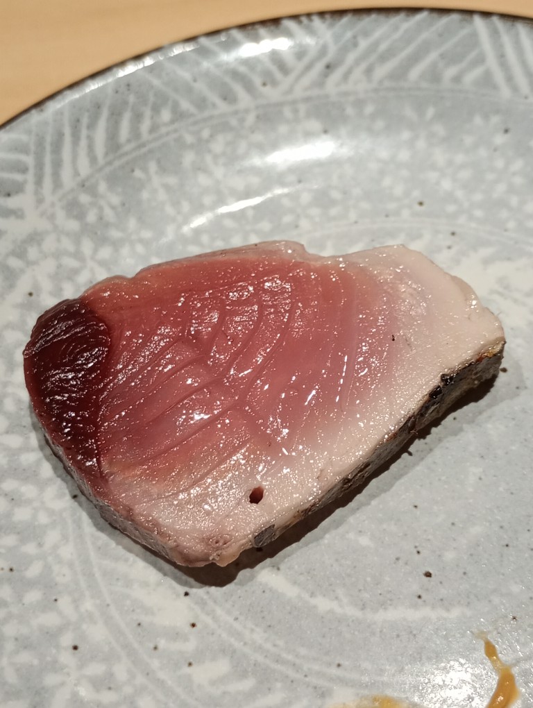 鮨ト和食 いちり 博多　マグロの炭焼き