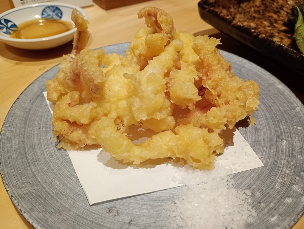 鮨ト和食 いちり 博多　ゲソ天ぷら