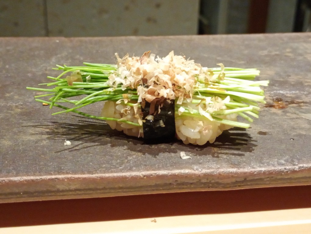 鮨ト和食 いちり 博多　芽葱