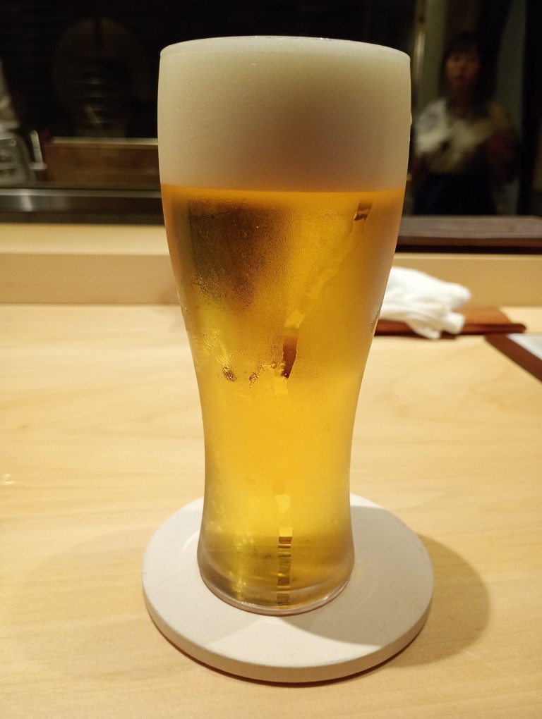 鮨ト和食 いちり 博多　ビール