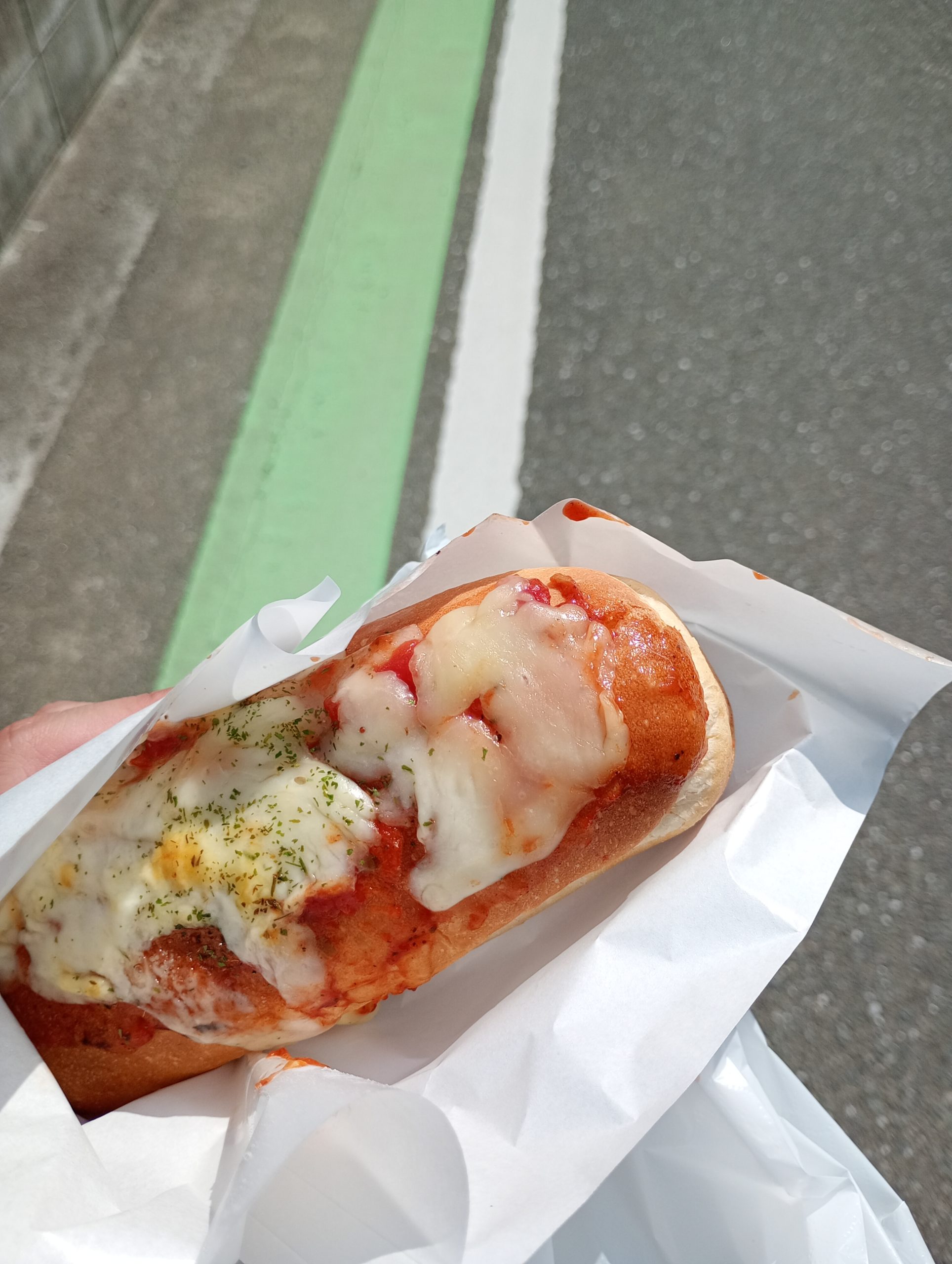 あっぴーぱん　久山　ピザ風チーズ