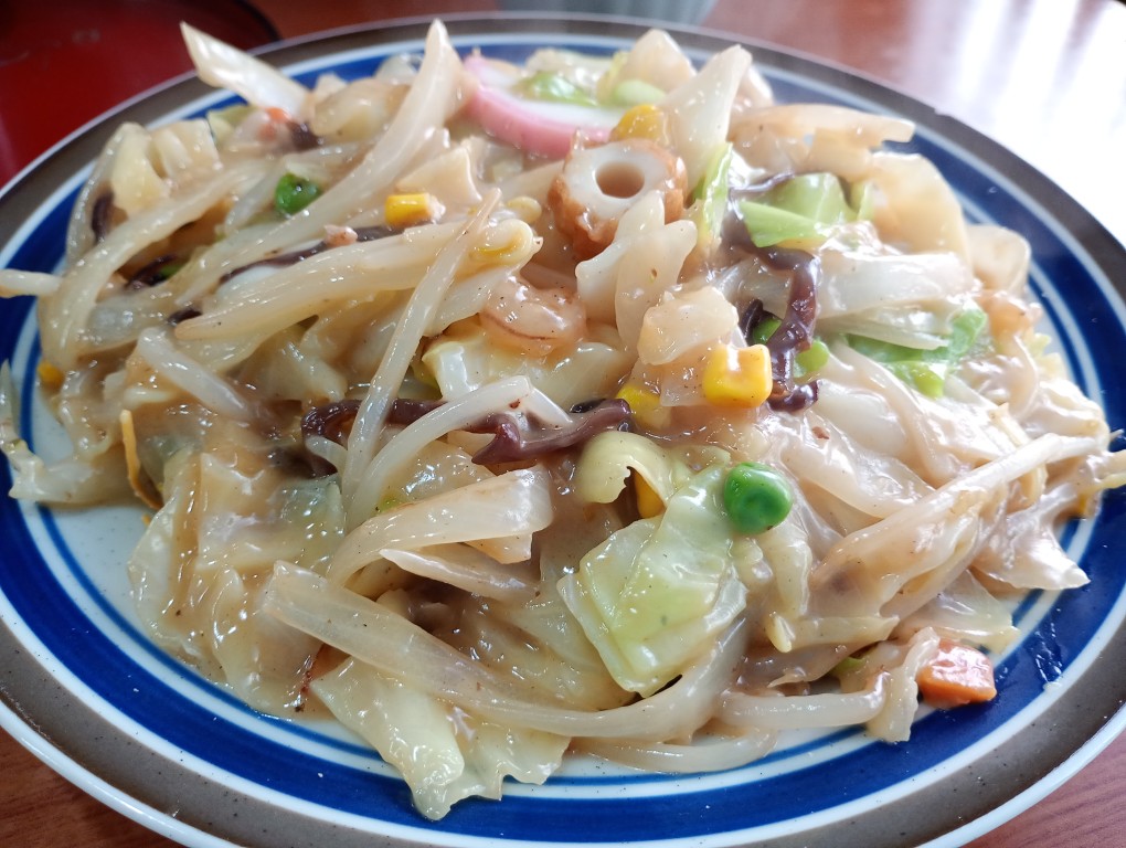 渡辺通り　留々　ランチ　長崎皿うどん